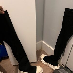 Rick Owens DRKSHDW
Abstract Stockings denim boots